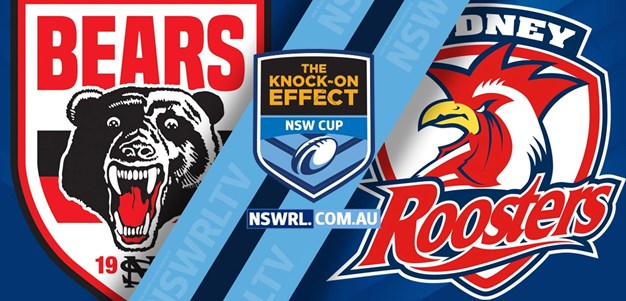 NSW Cup Match Highlights Bears v Roosters - Round Nine