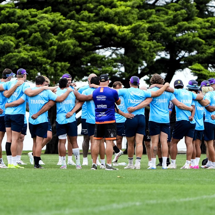 Melbourne Storm Commence 10th Annual Geelong Training Camp