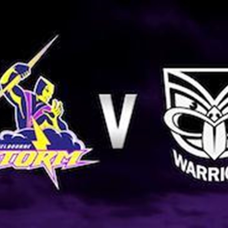 Storm Rivalries - Storm v Warriors - Rd. 20