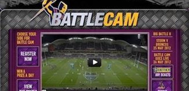 Billy Slater launches 'BattleCam'