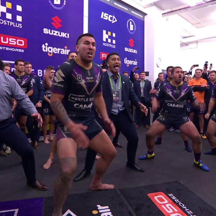 Storm players honour Smith with Haka