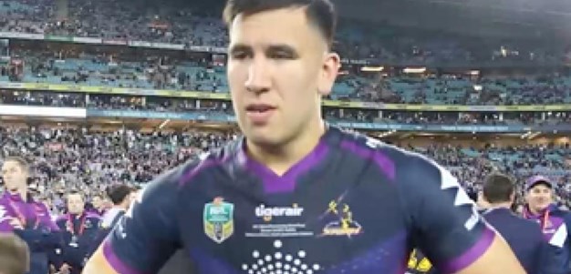 Grand Final Post Match Interview - Nelson Asofa-Solomona