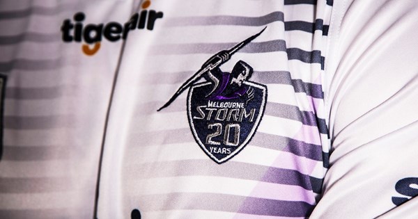 Storm away jersey revealed for 20th year | Storm