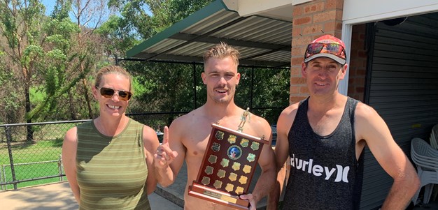 Storm players make splash at bush swimming club