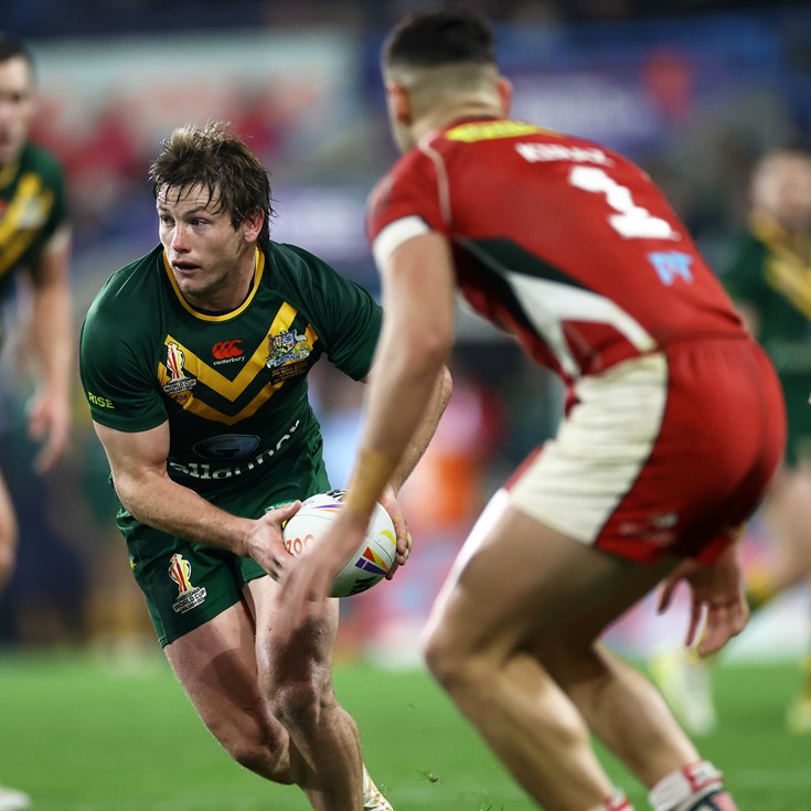 Kangaroos march into semis