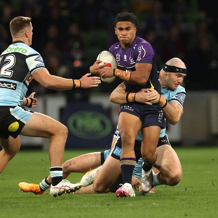 Sharks beat Storm to the finish line at AAMI Park
